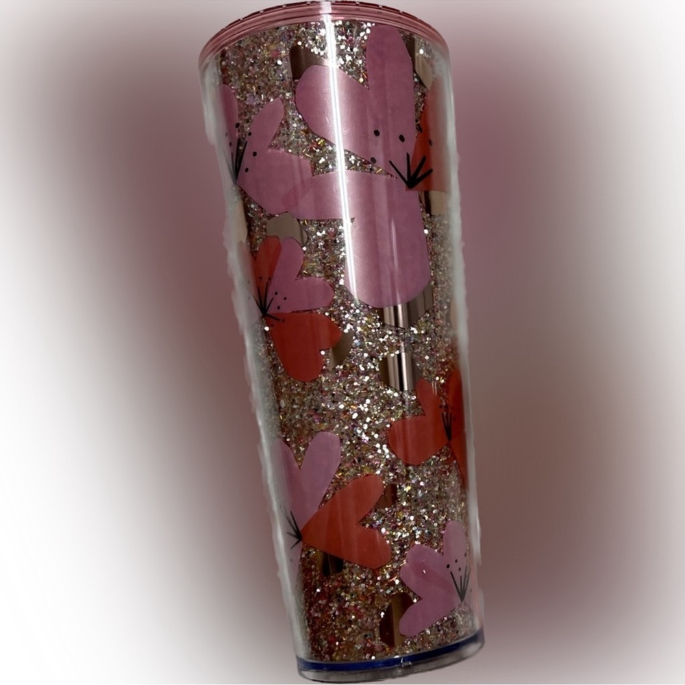 Starbucks - Floral Glitter Venti Tumbler